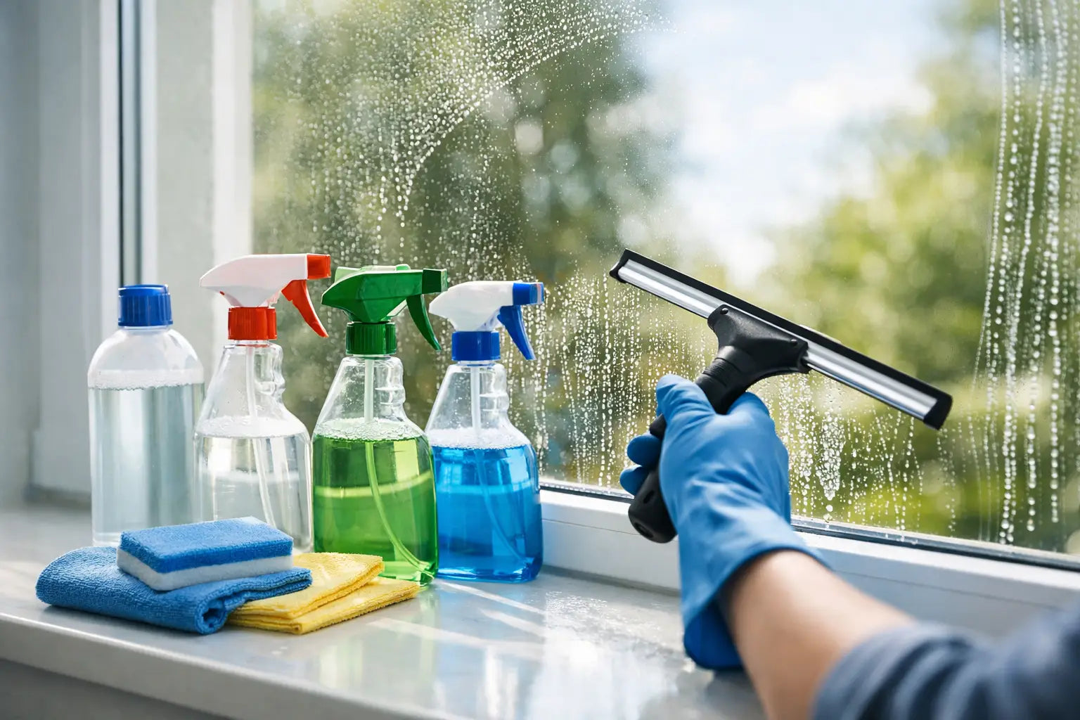 Glasreiniger für Fenster richtig auswählen