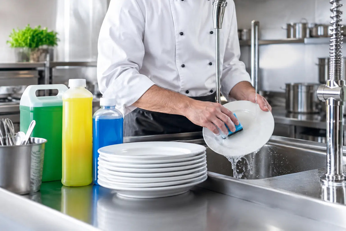 Gastronomie-Spülmittel im Praxistest für Profis
