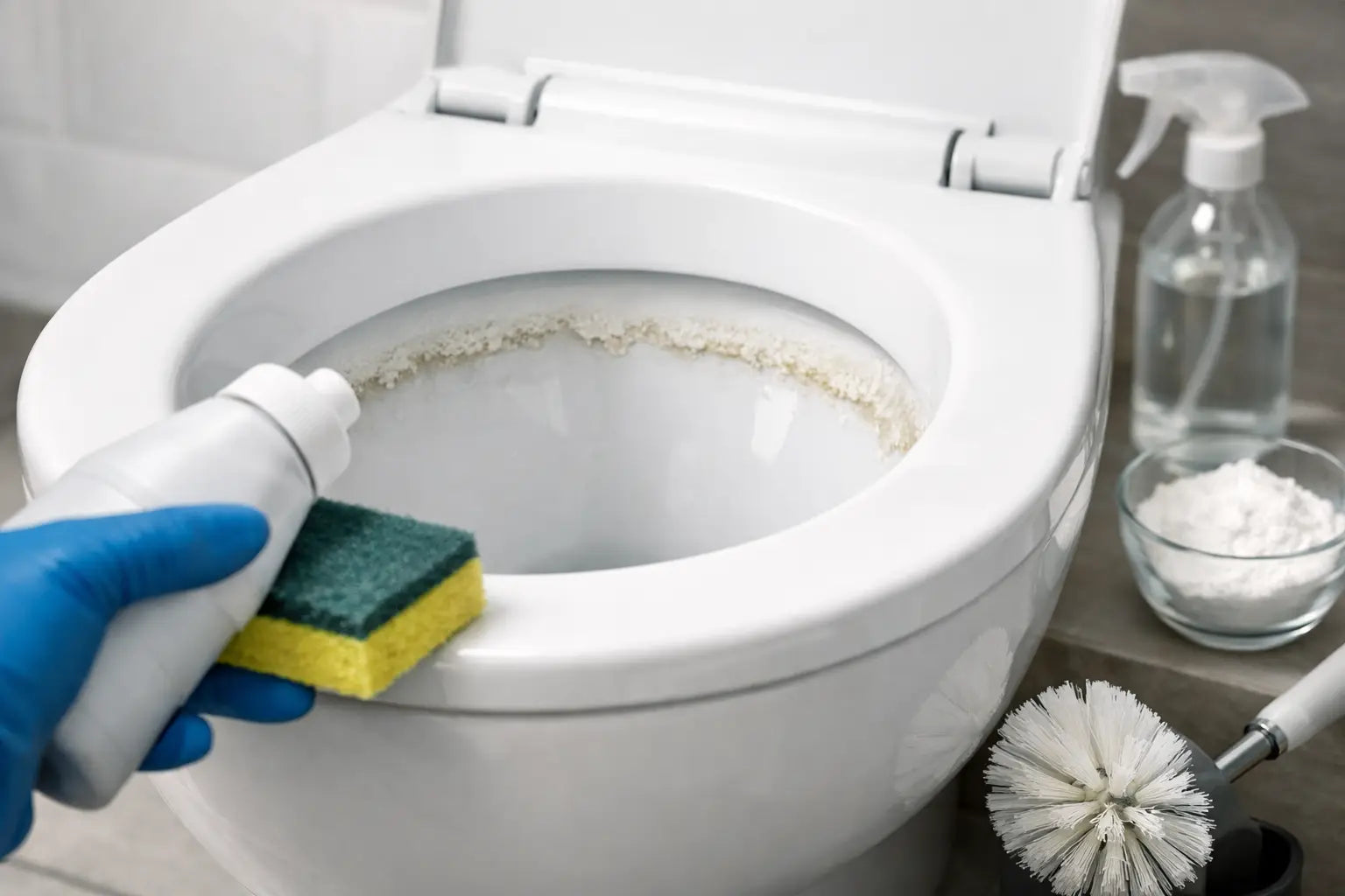 Kalk im WC entfernen - was wirklich hilft