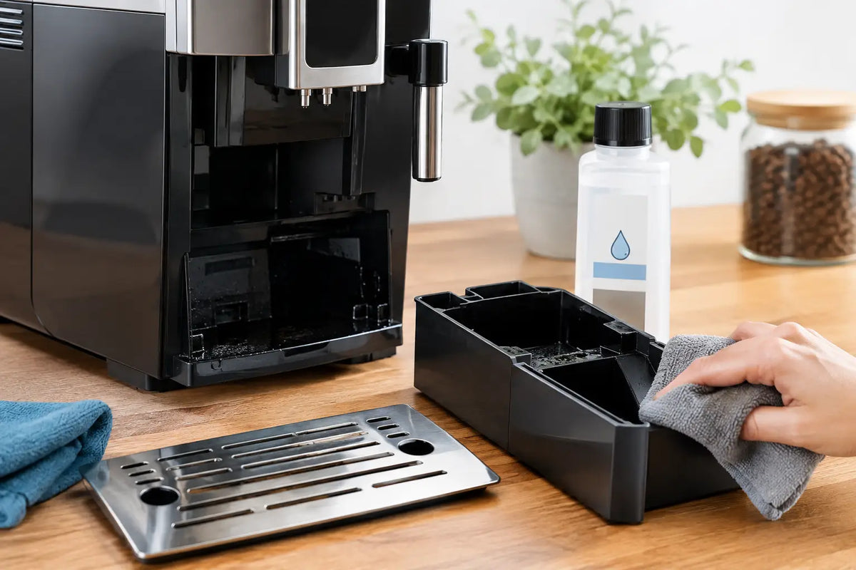 Kaffeefett aus der Maschine entfernen: So geht’s