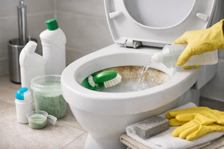 Urinstein im WC entfernen - schnell und gründlich