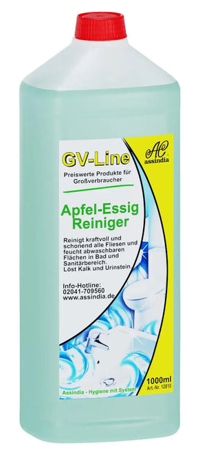 Apfel-Essig Reiniger GV 1000ml Flasche - Assindia Direkt Onlineshop