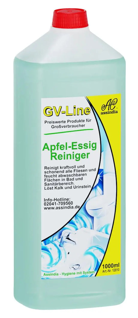 Apfel-Essig Reiniger GV 1000ml Flasche - Assindia Direkt Onlineshop