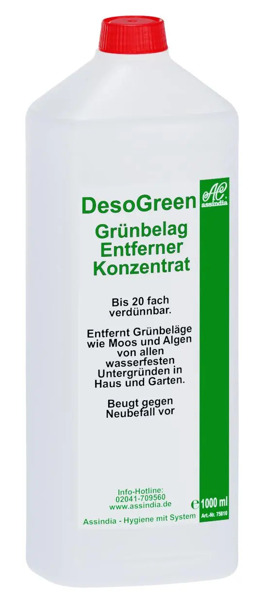 DesoGreen Grünbelag Entferner 1000 ml - Assindia Direkt Onlineshop