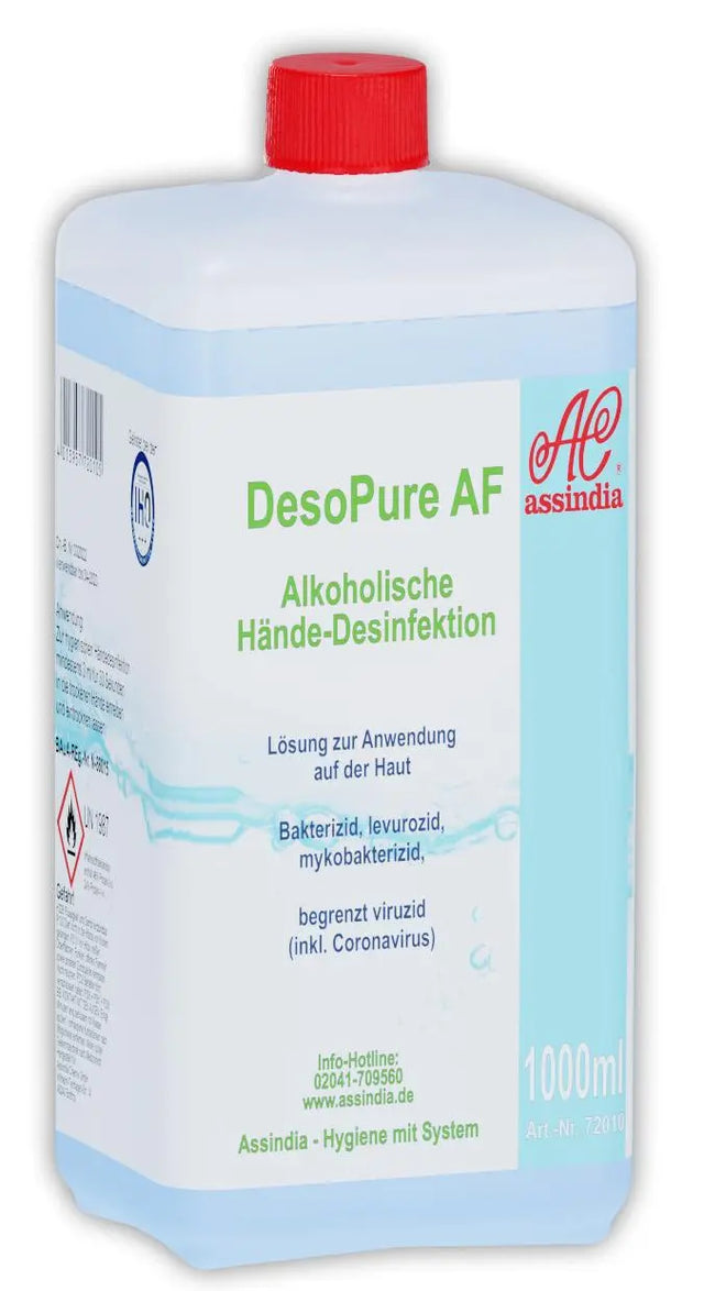 DesoPure Händedesinfektion 1000ml - Assindia Direkt Onlineshop