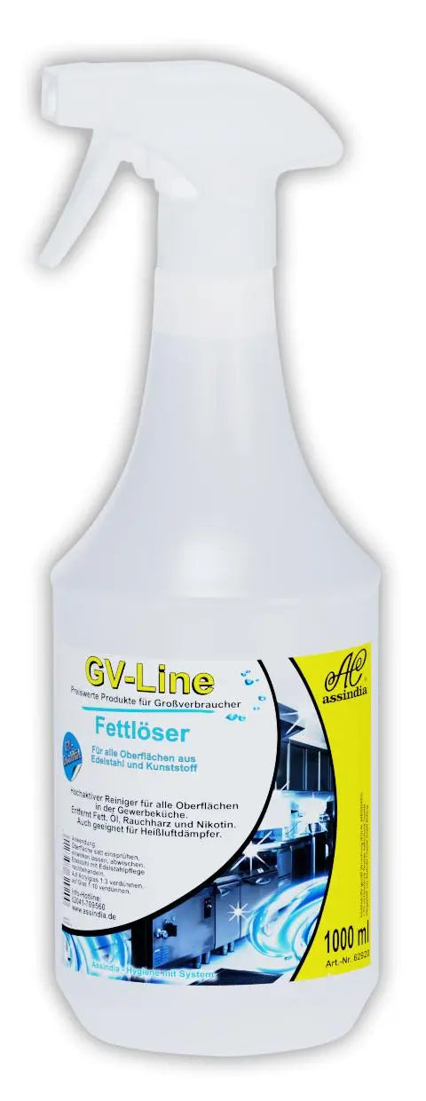 Fettlöser GV 1000ml Flasche - Assindia Direkt Onlineshop