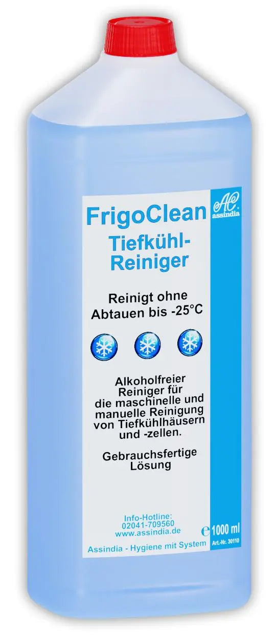 Tiefkühlreiniger FrigoClean 1l Flasche - Assindia Direkt Onlineshop