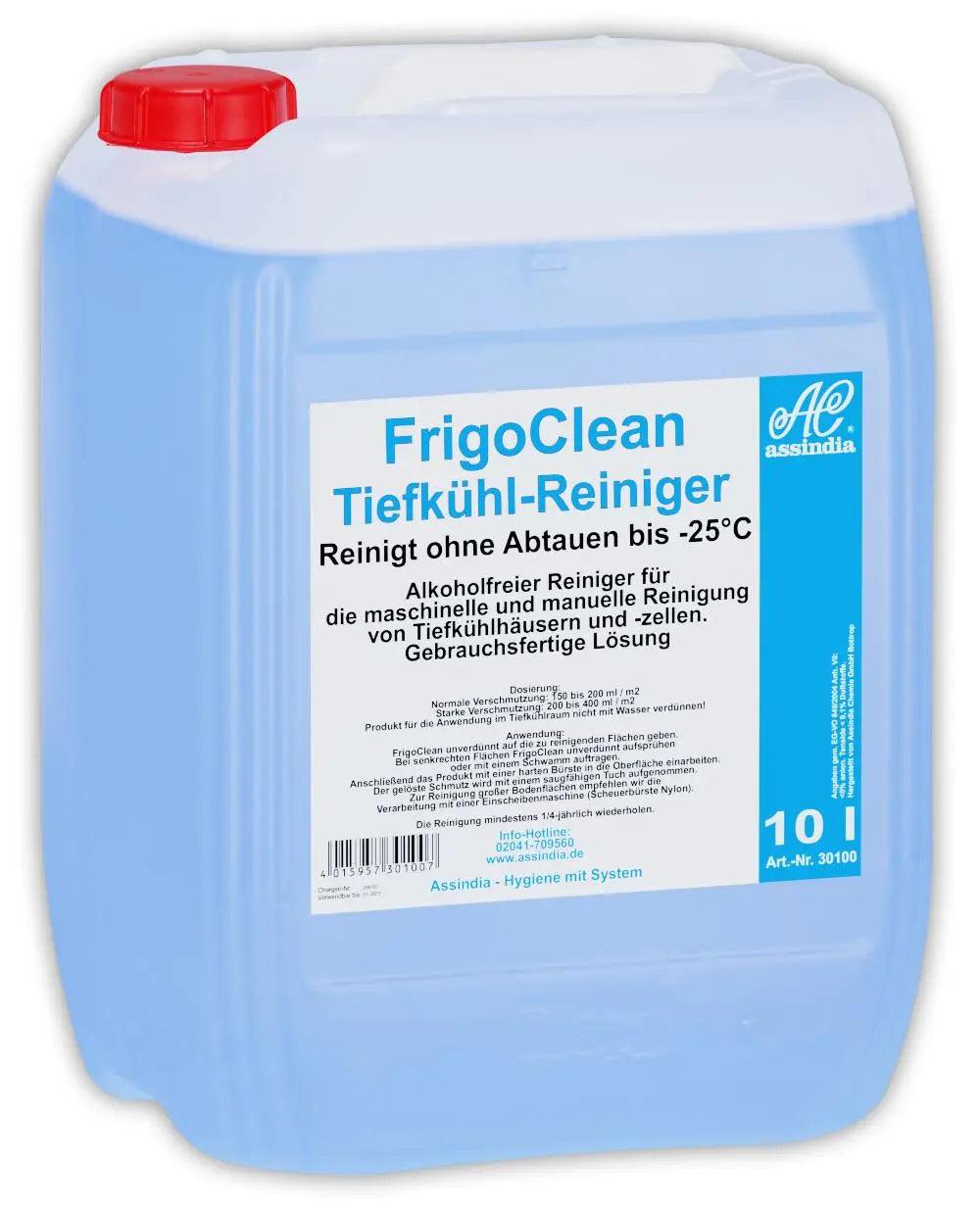 Tiefkühlreiniger FrigoClean 10 Liter Kanister - Assindia Direkt Onlineshop