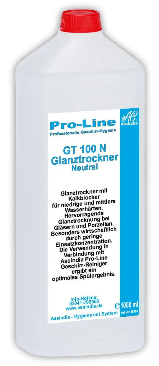 Pro-Line GT 100 N Klarspüler neutral 1000ml Flasche - Assindia Direkt Onlineshop