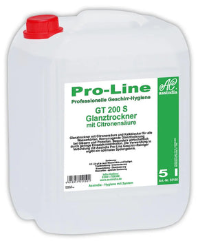 Pro-Line GT 200 S Klarspüler 5l Kanister - Assindia Direkt Onlineshop