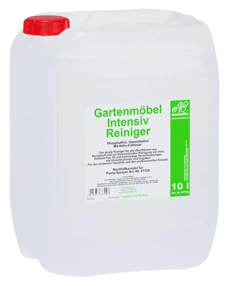 Gartenmöbel Intensiv Reiniger 10 l - Assindia Direkt Onlineshop