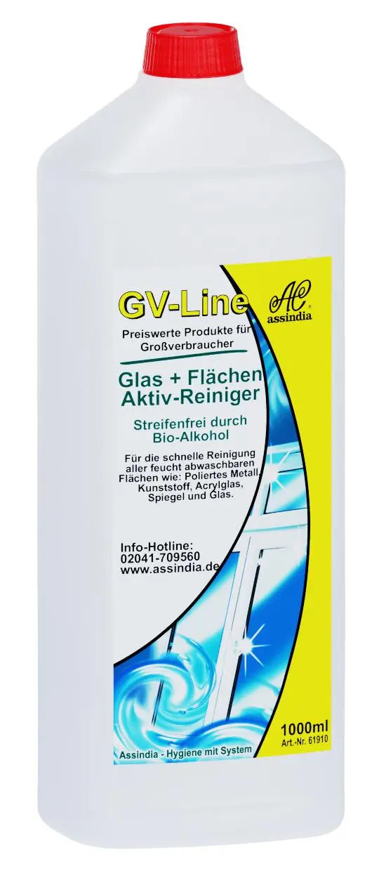 Glasreiniger GV 1000 ml - Assindia Direkt Onlineshop