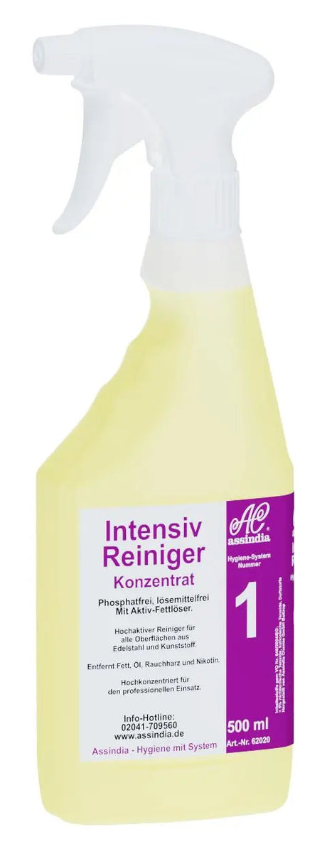 Intensivreiniger Konzentrat 500ml - Assindia Direkt Onlineshop