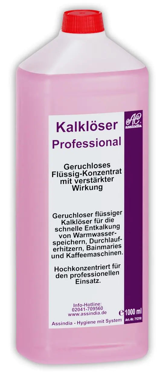 Kalklöser Professional 1000ml Flasche - Assindia Direkt Onlineshop