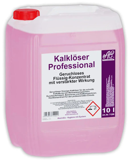 Kalklöser Professional 10l Kanister - Assindia Direkt Onlineshop