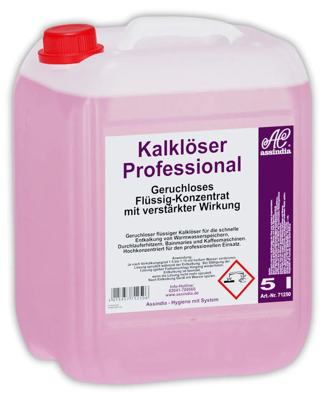 Kalklöser Professional 5l Kanister - Assindia Direkt Onlineshop