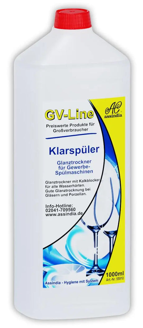 Klarspüler GV 1000 ml Flasche - Assindia Direkt Onlineshop