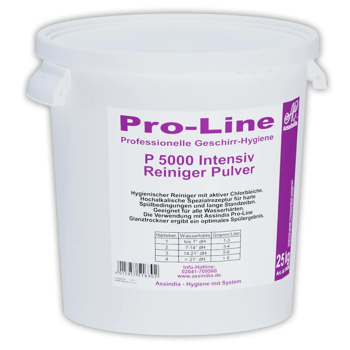 Pro-Line P 5000 Intensiv 25kg Eimer  (inkl. Gefahrgutzuschlag) - Assindia Direkt Onlineshop