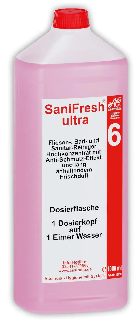 SaniFresh Fliesenreiniger 1000ml Flasche - Assindia Direkt Onlineshop