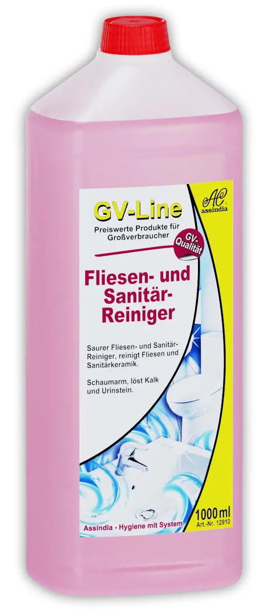 Sanitärreiniger GV 1000 ml Flasche - Assindia Direkt Onlineshop