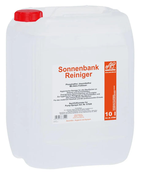 Sonnenbank Reiniger 10l - Assindia Direkt Onlineshop