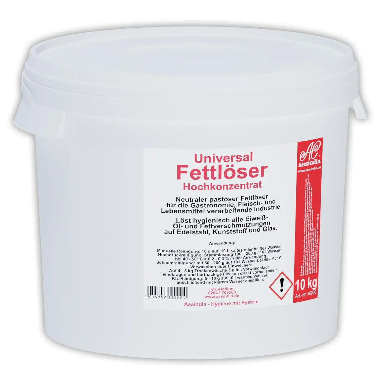 Universal Fettlöser 10 KG Eimer Metzgerseife - Assindia Direkt Onlineshop