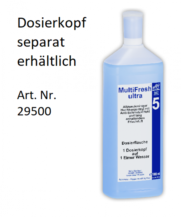 MultiFresh Ultra Allzweckreiniger 1000ml Flasche Ohne Dosierkopf